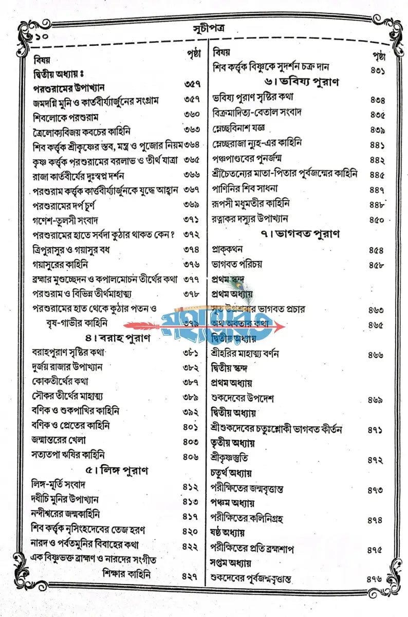 বৃহৎ ও সচিত্র অষ্টাদশ পুরাণ সমগ্র Hindu Religious Books