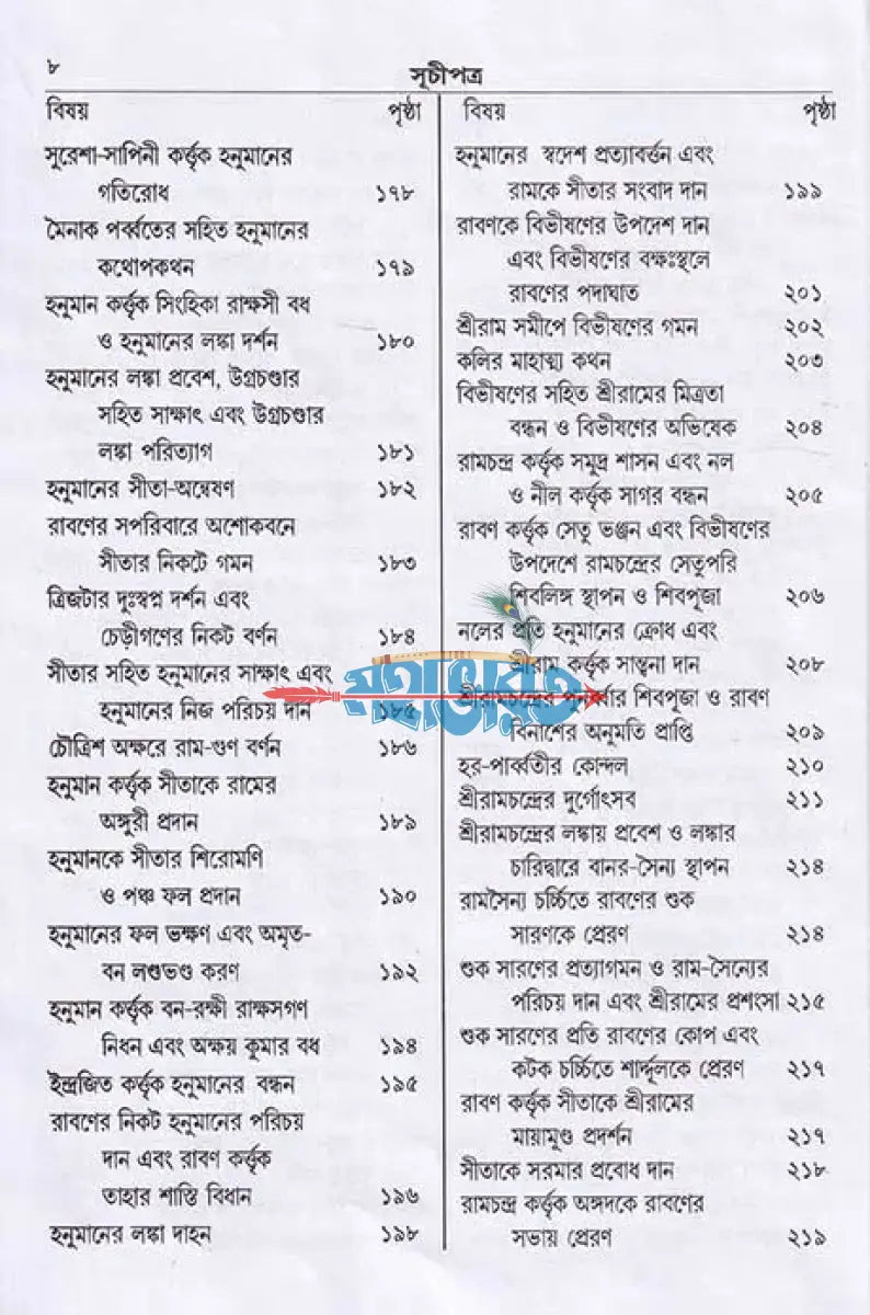 বৃহৎ রামলীলা সারবলী Hindu Religious Books