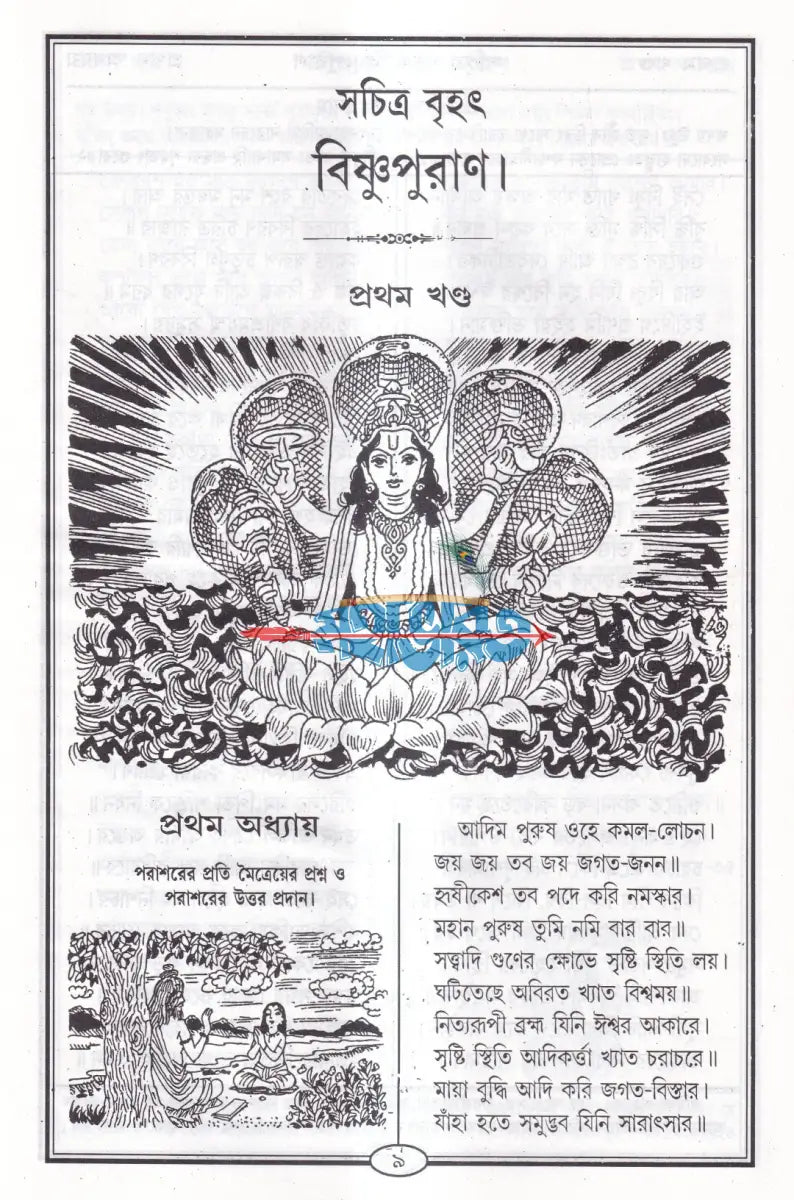 বৃহৎ সচিত্র বিষ্ণুপুরাণ Hindu Religious Books