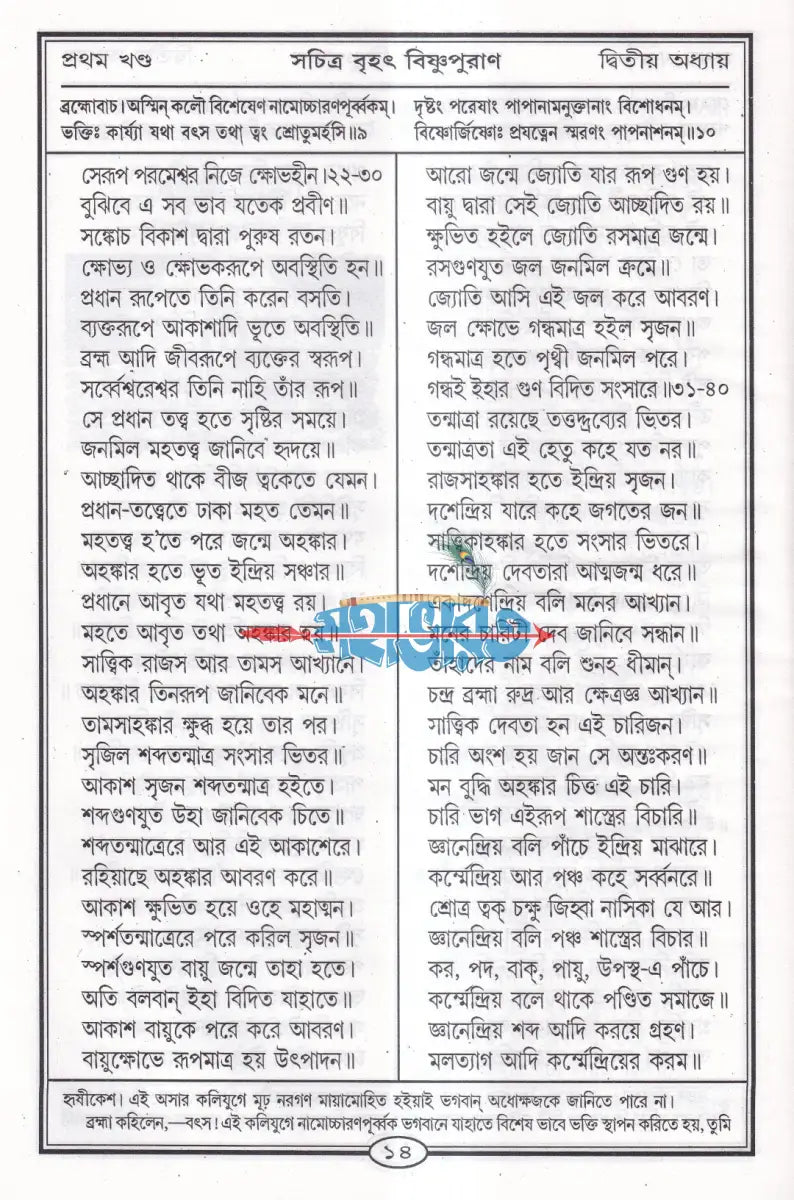 বৃহৎ সচিত্র বিষ্ণুপুরাণ Hindu Religious Books