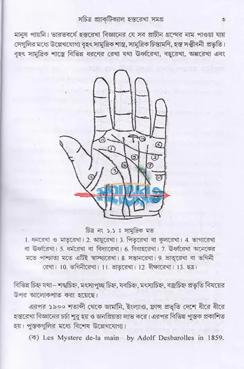 বৃহৎ সচিত্র প্র্যাক্টিক্যাল হস্তরেখা সমগ্র Hindu Religious Books