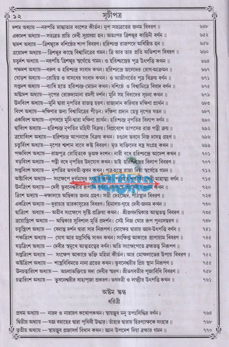 বৃহৎ সচিত্র শ্রীশ্রীদেবীভাগবত Hindu Religious Books