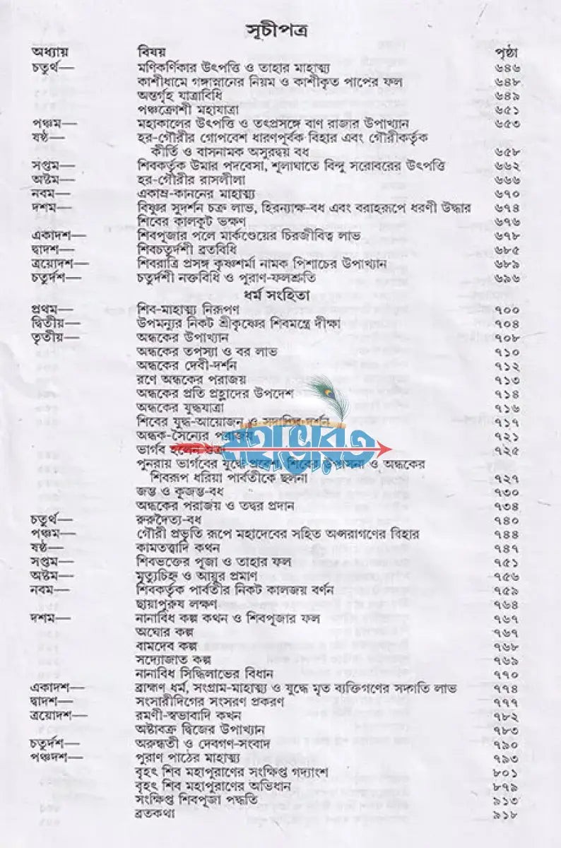 বৃহৎ শিব মহাপুরাণ Hindu Religious Books
