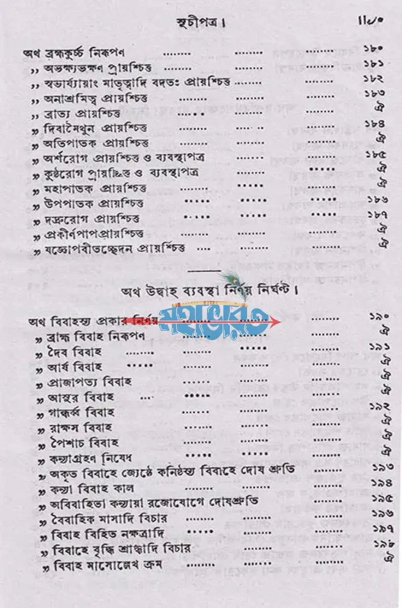 ব্যবস্থা কল্পদ্রুম Hindu Religious Books