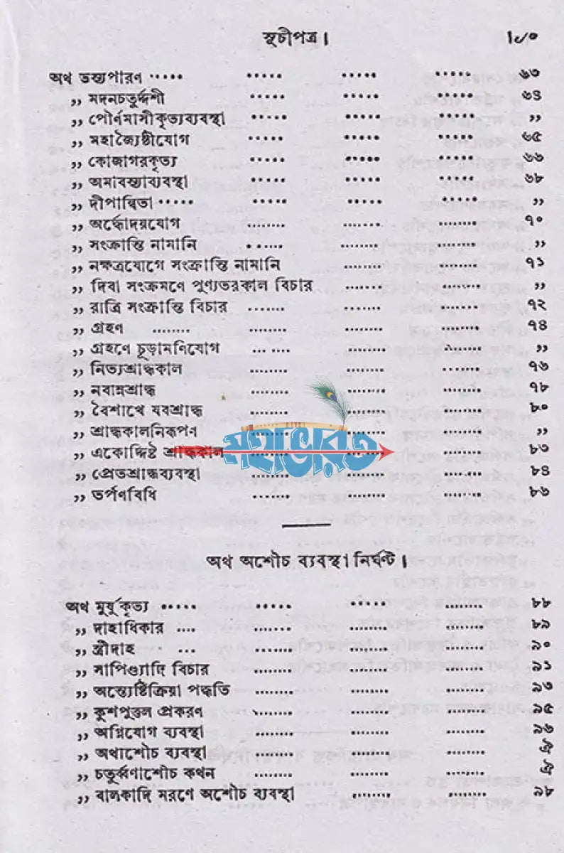 ব্যবস্থা কল্পদ্রুম Hindu Religious Books