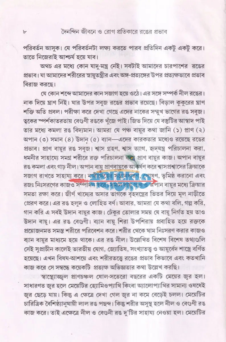 দৈনন্দিন জীবনে ও রোগ প্রতিকারে রঙের প্রভাব Hindu Religious Books