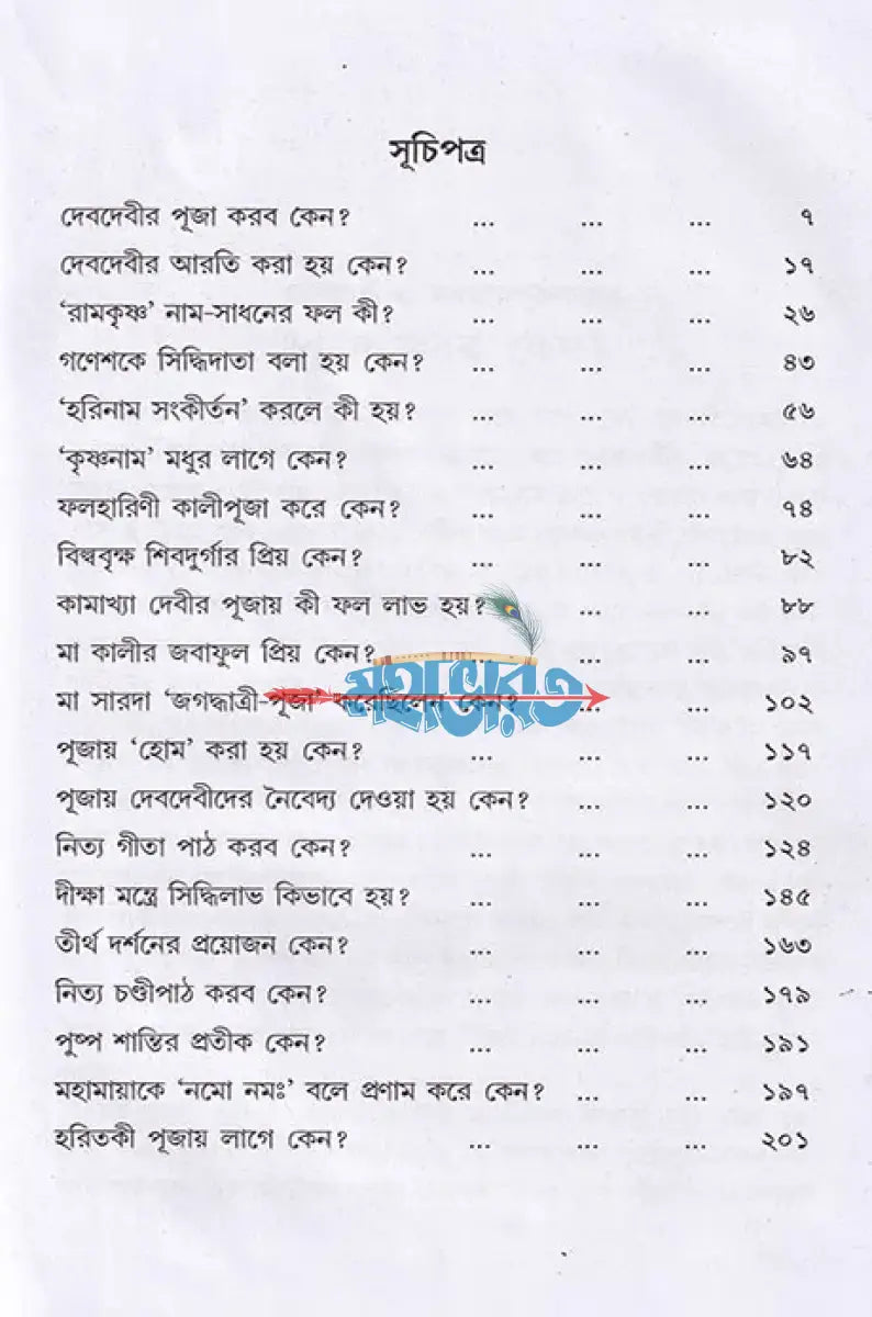 দেবদেবীর পূজা আরতি করব কেন? Hindu Religious Books