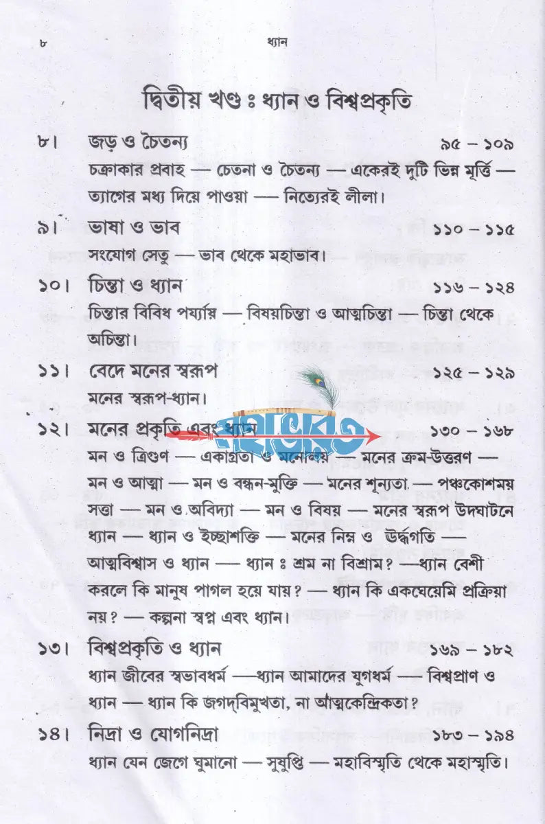 ধ্যান Hindu Religious Books