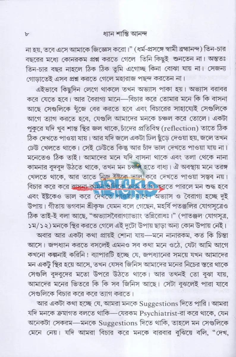 ধ্যান শান্তি আনন্দ Hindu Religious Books