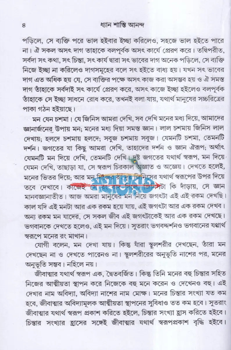 ধ্যান শান্তি আনন্দ Hindu Religious Books