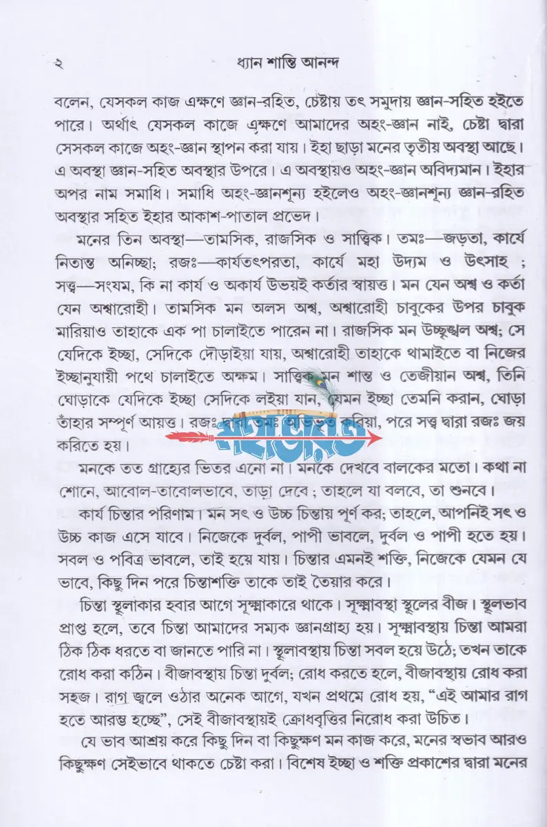 ধ্যান শান্তি আনন্দ Hindu Religious Books