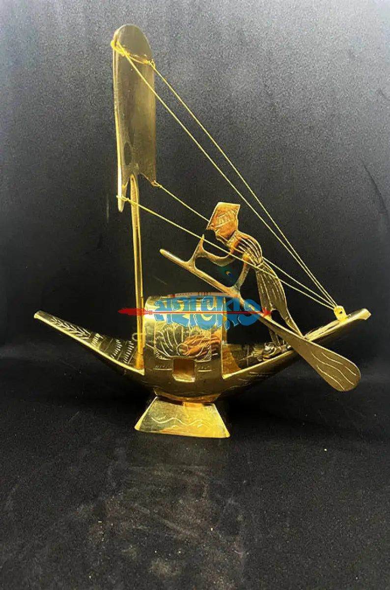 এন্টিক নৌকা (পিতল) Brass Products