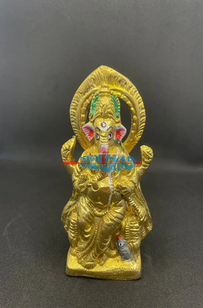 গণেশ ঠাকুর মূর্তি ২ (পিতল) Brass Products