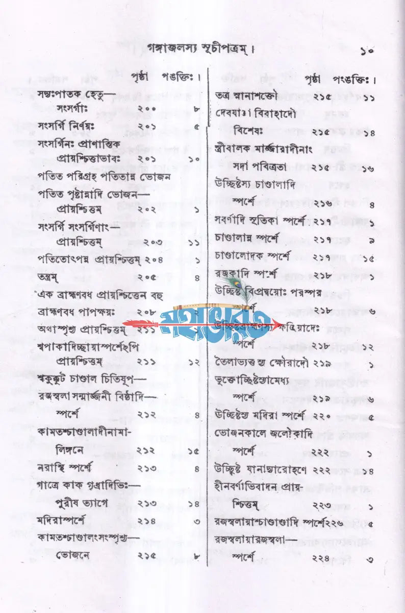 গঙ্গাজলম্ অখণ্ড সংস্করণ (প্রথম ও দ্বিতীয় খন্ড একত্রে) Hindu Religious Books