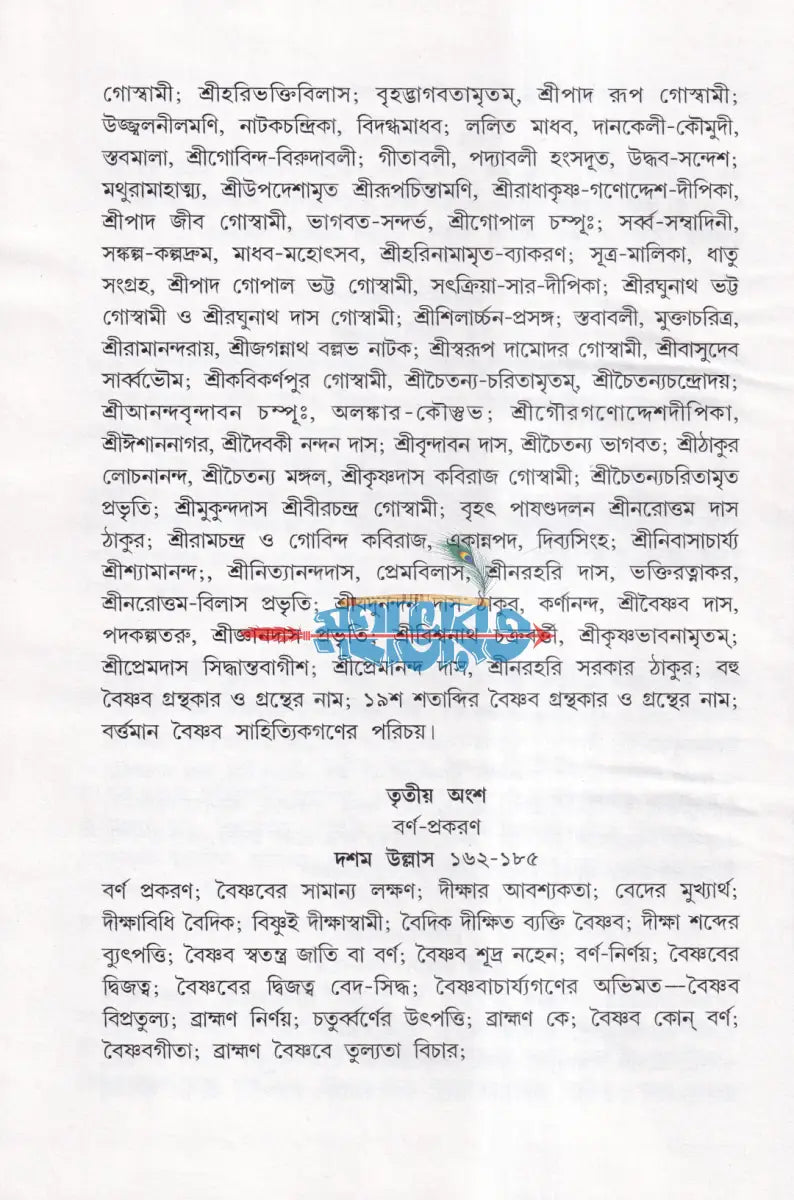 গৌড়ীয় বৈষ্ণব ইতিহাস Hindu Religious Books