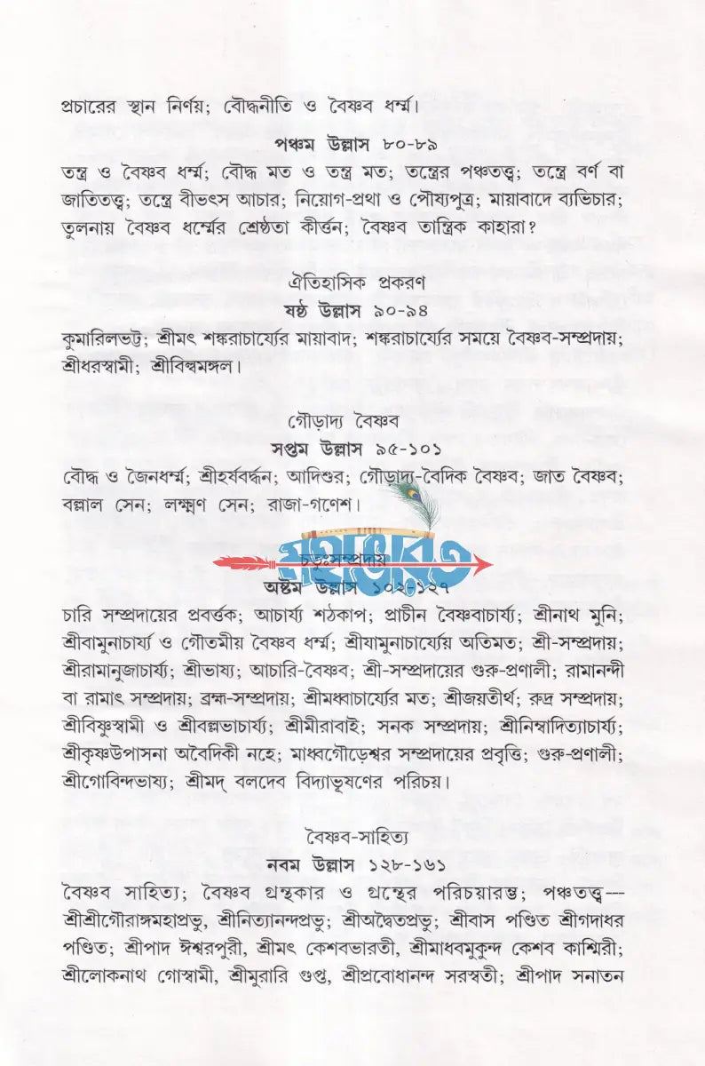 গৌড়ীয় বৈষ্ণব ইতিহাস Hindu Religious Books