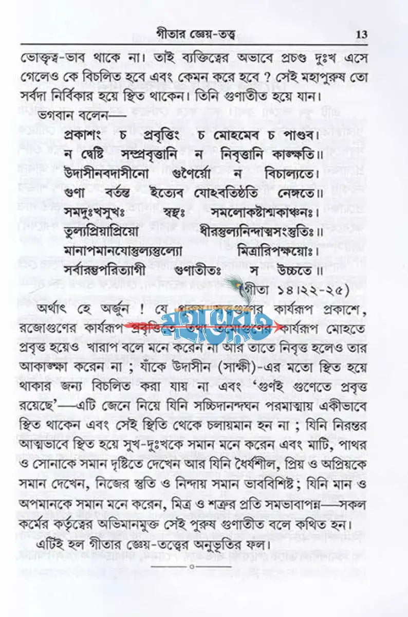 গীতার সারাৎসার Hindu Religious Books