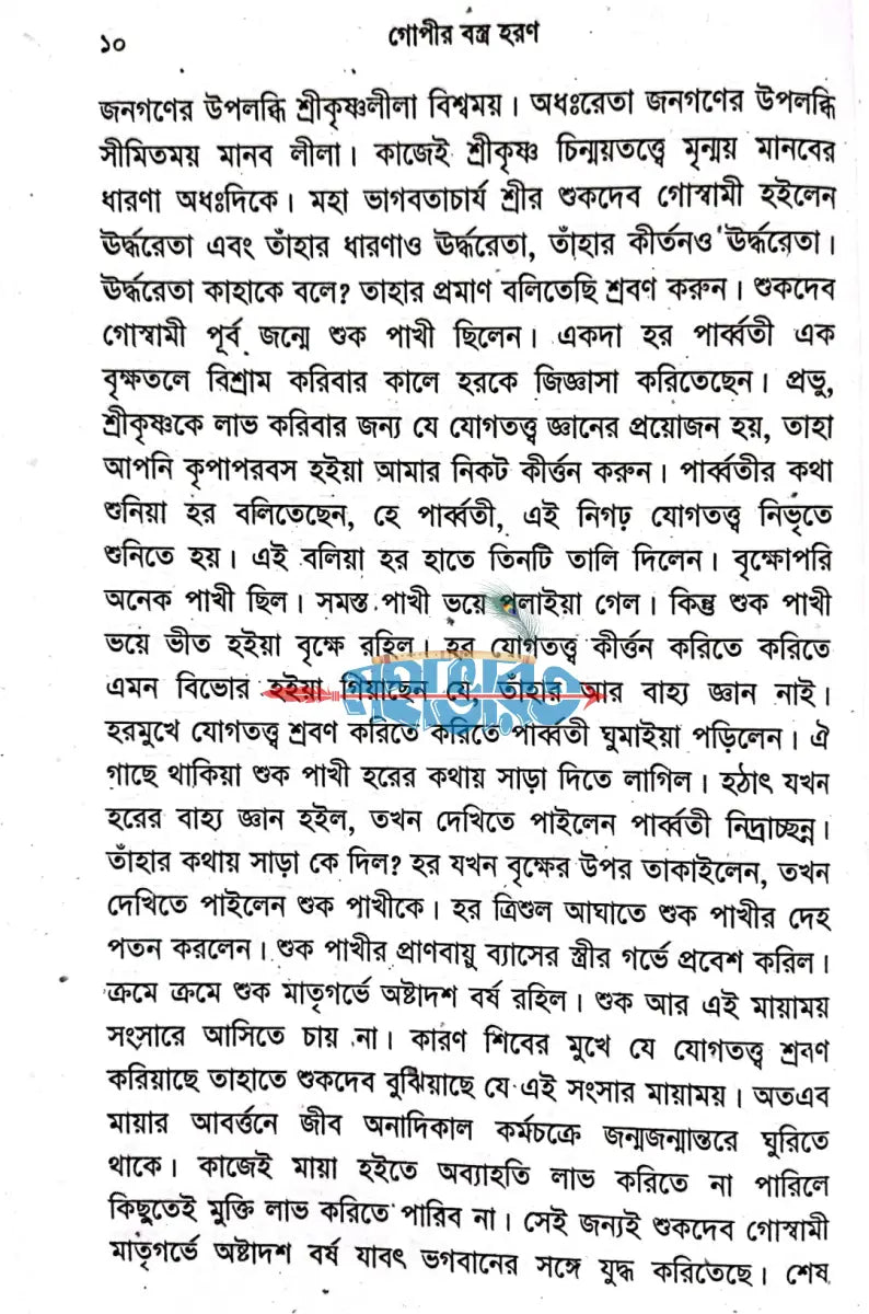 গোপীর বস্ত্র হরণ Hindu Religious Books