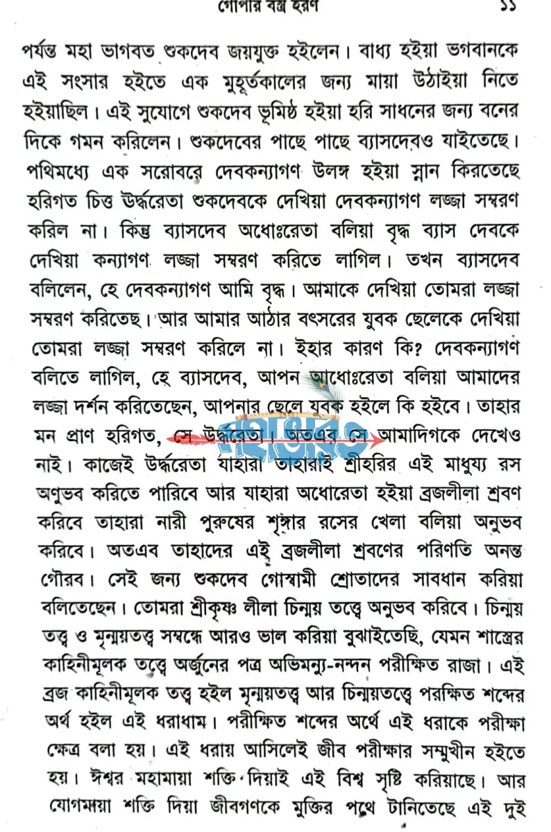 গোপীর বস্ত্র হরণ Hindu Religious Books