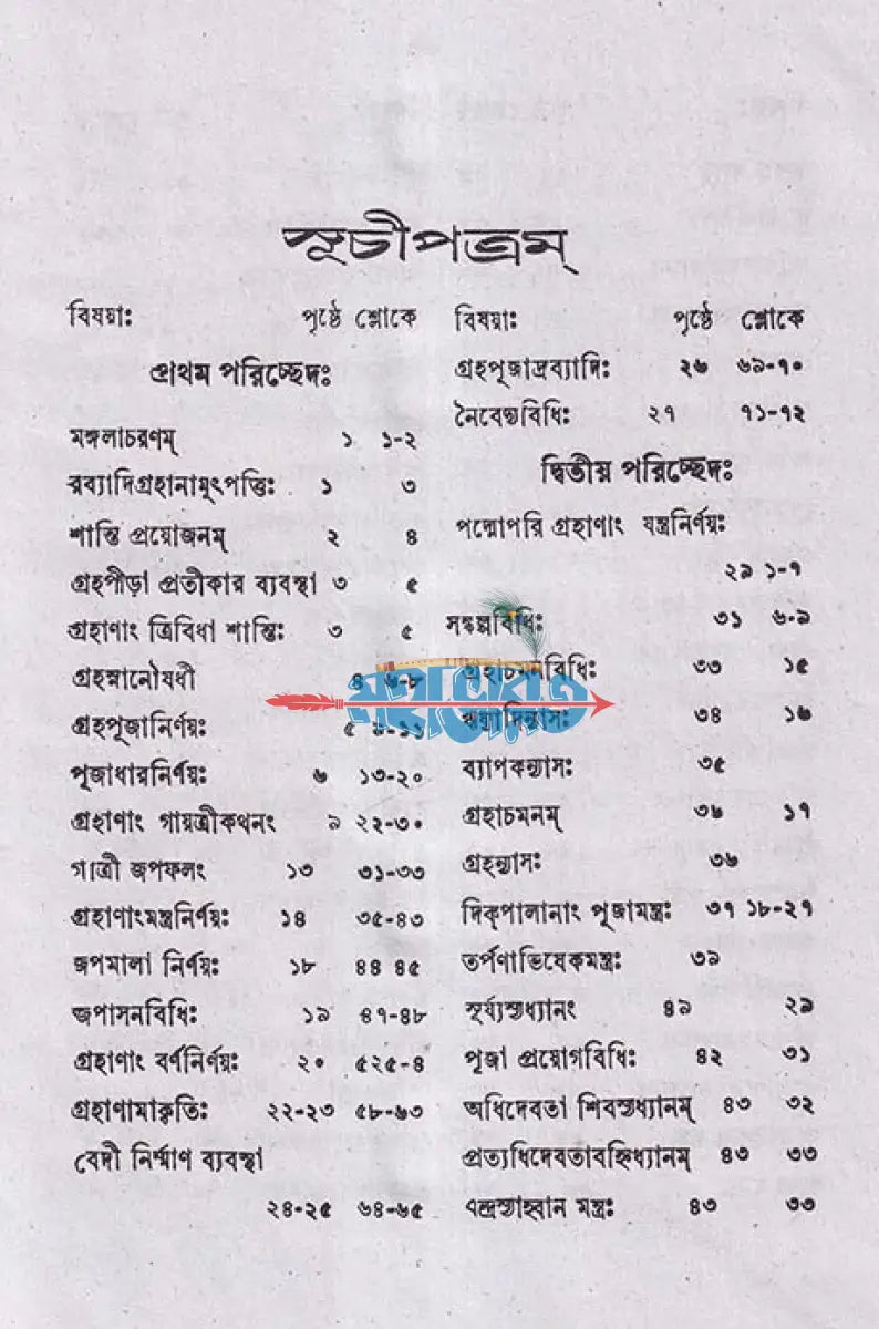 গ্রহার্চ্চনা পদ্ধতিঃ Hindu Religious Books