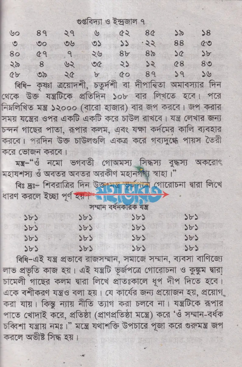 গুপ্তবিদ্যা ও ইন্দ্রজাল Hindu Religious Books