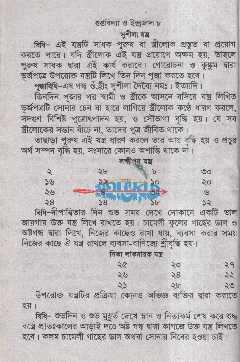 গুপ্তবিদ্যা ও ইন্দ্রজাল Hindu Religious Books