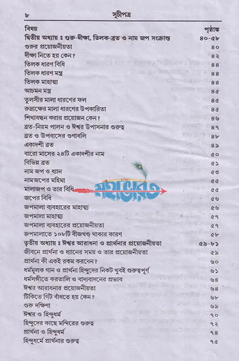 হিন্দু সংস্কার দর্পণ Hindu Religious Books