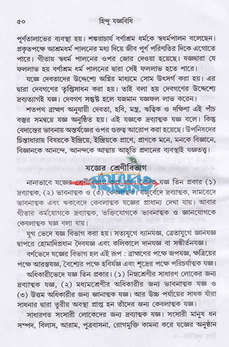 হিন্দু যজ্ঞবিধি Hindu Religious Books