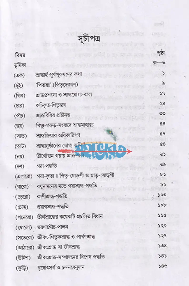 হিন্দুশাস্ত্রমতে শ্রাদ্ধ সংস্কার Hindu Religious Books