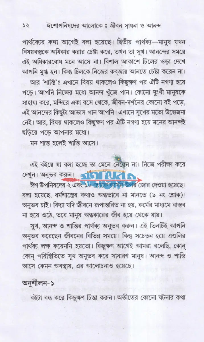 ঈশোপনিষদের আলোকে জীবন সাধনা ও আনন্দ Hindu Religious Books