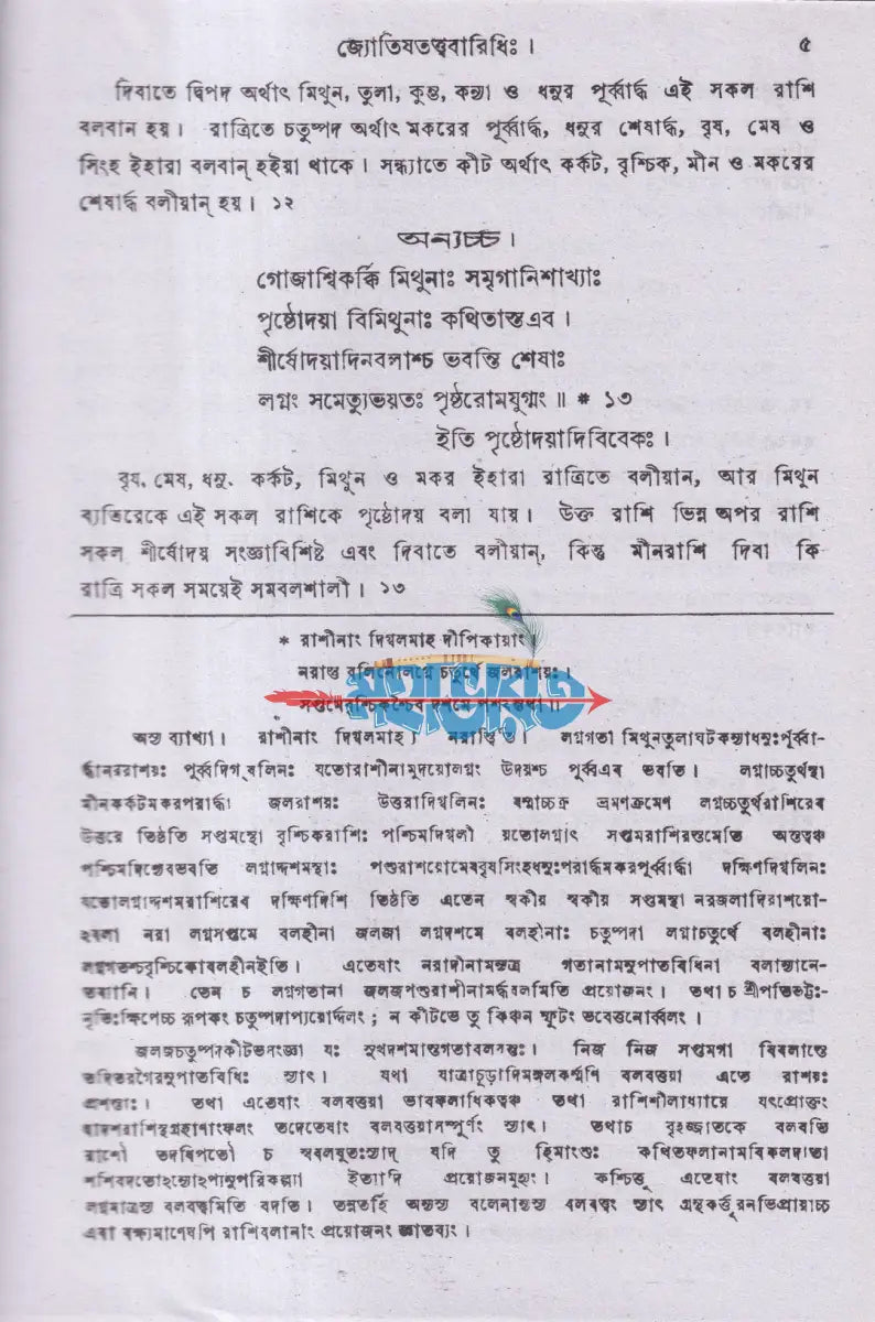 জ্যোতিষ তত্ত্ব বারিধি Hindu Religious Books