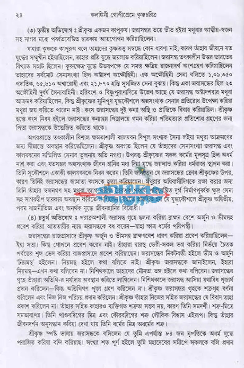 কলঙ্কিনী গোপীপ্রেমে কৃষ্ণচরিত্র Hindu Religious Books