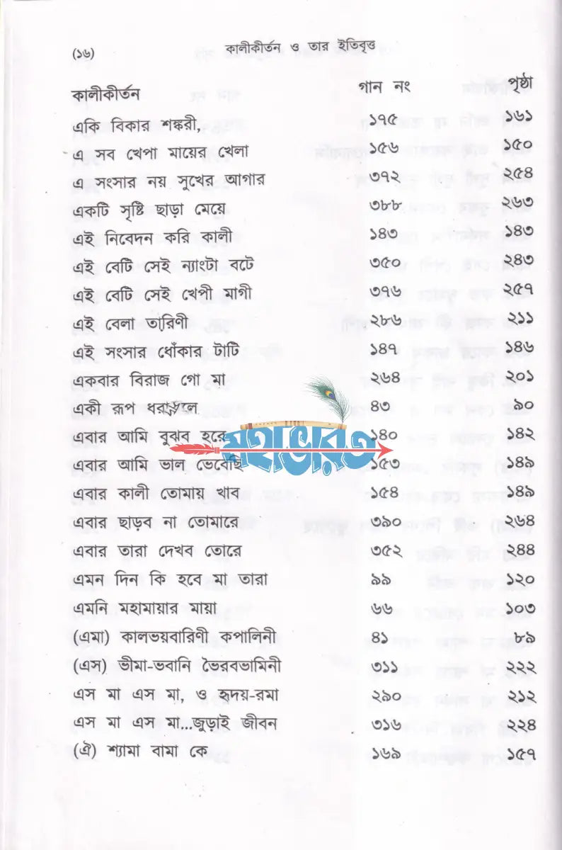 কালীকীর্তন ও তার ইতিবৃত্ত Hindu Religious Books