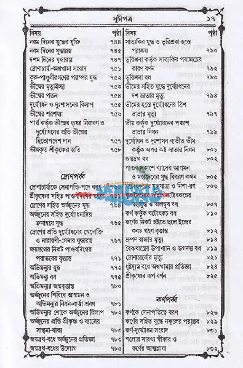 কাশীদাসী মহাভারত বাংলাদেশী ছাপা Hindu Religious Books