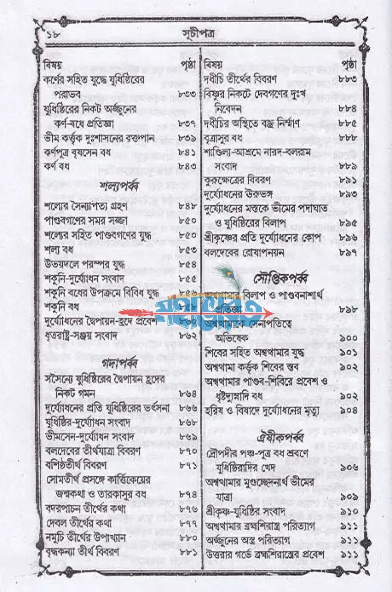 কাশীদাসী মহাভারত বাংলাদেশী ছাপা Hindu Religious Books