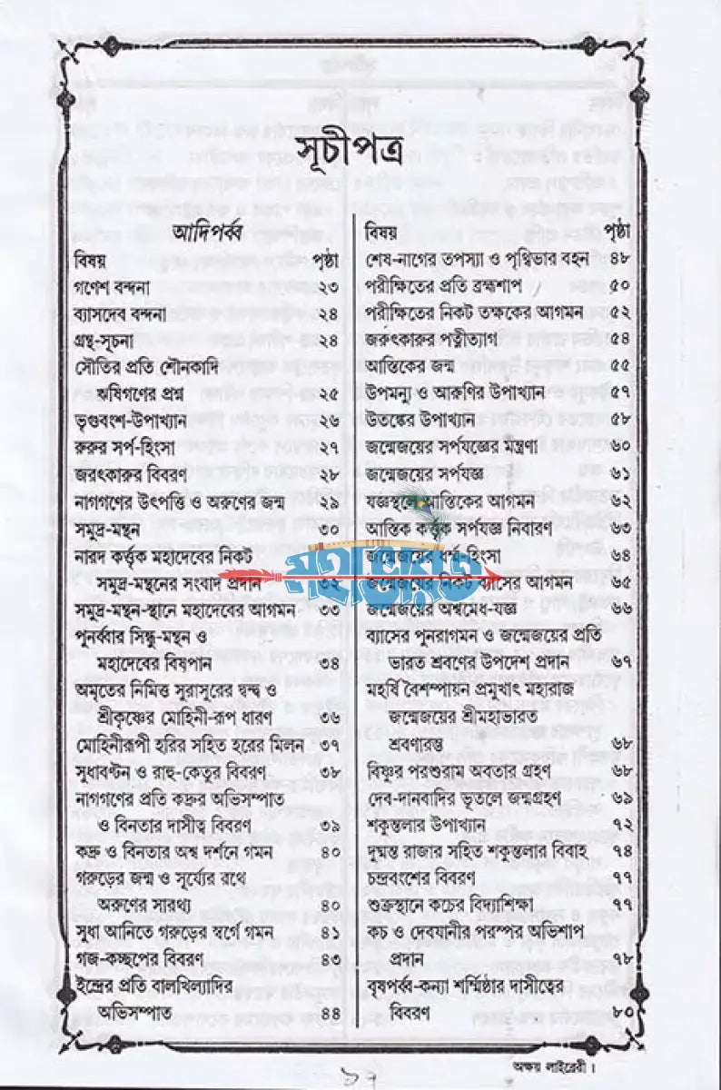 কাশীদাসী মহাভারত বাংলাদেশী ছাপা Hindu Religious Books