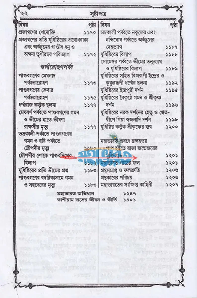 কাশীদাসী মহাভারত বাংলাদেশী ছাপা Hindu Religious Books