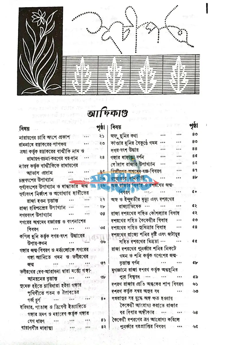 কৃত্তিবাসী রামায়ণ Hindu Religious Books