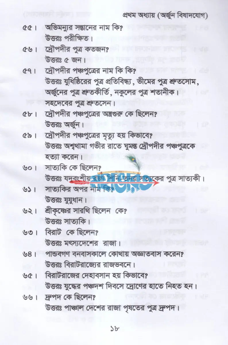 কুইজ অন দ্যা গীতা (প্রশ্নোত্তরে শ্রীমদ্ভগবদগীতা) Hindu Religious Books