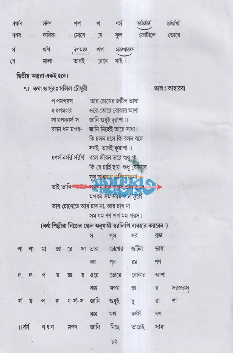 লতামঙ্গেশকরের গান ও স্বরলিপি Hindu Religious Books