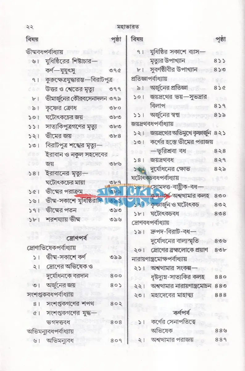 মহাভারত Hindu Religious Books