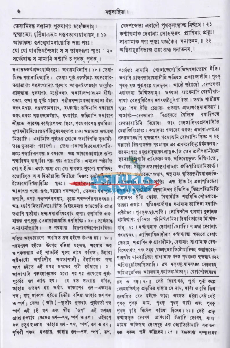 মনুসংহিতা Hindu Religious Books