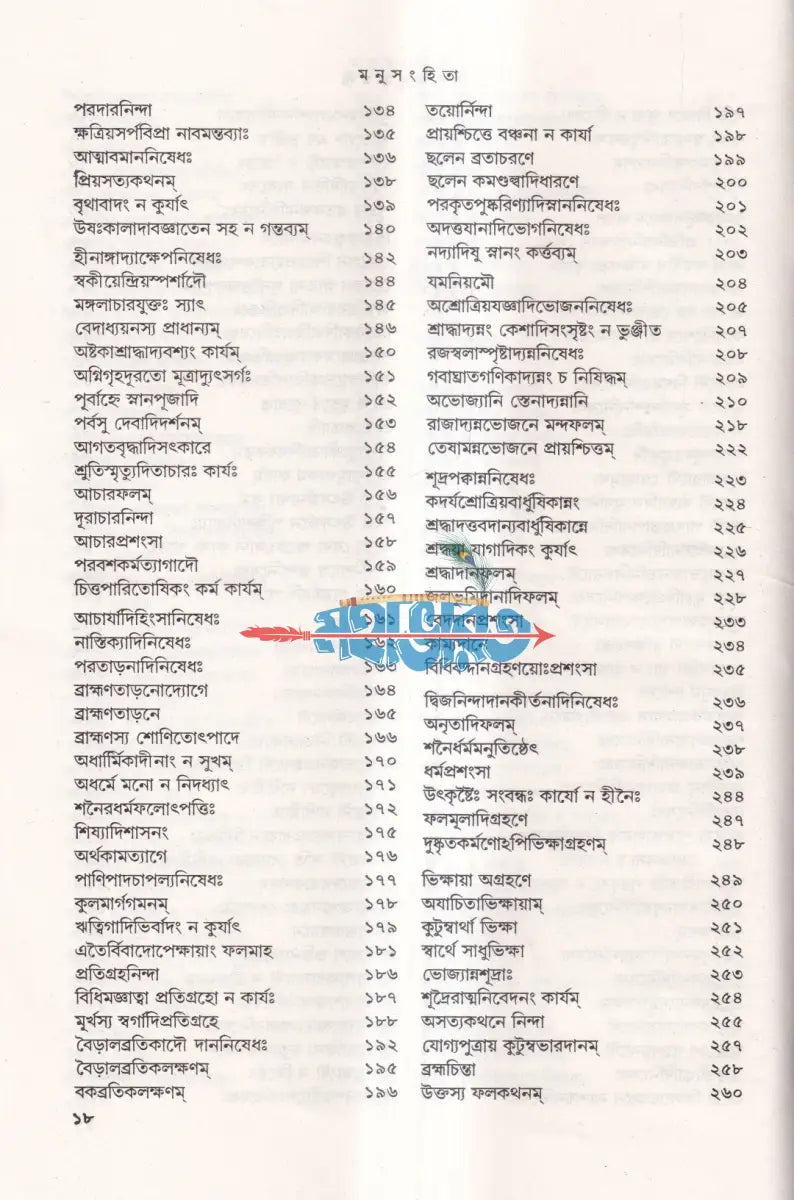 মনুসংহিতা Hindu Religious Books