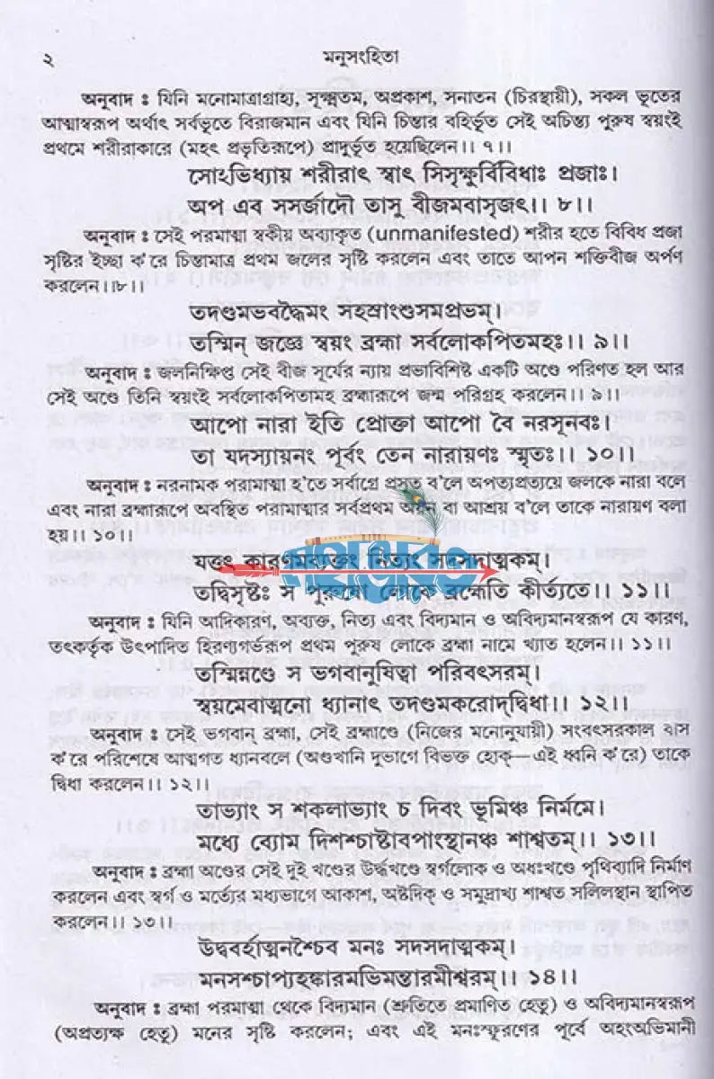 মনুসংহিতা Hindu Religious Books