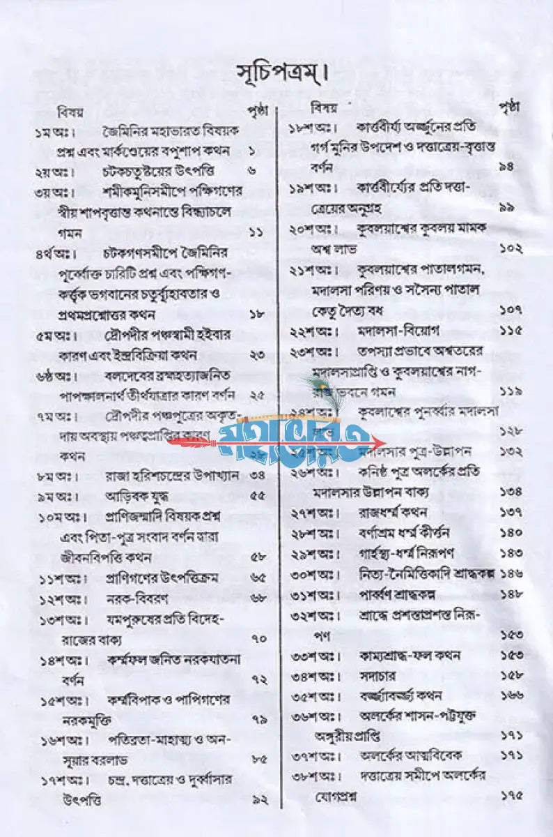 মার্কণ্ডেয়পুরাণম্ Hindu Religious Books