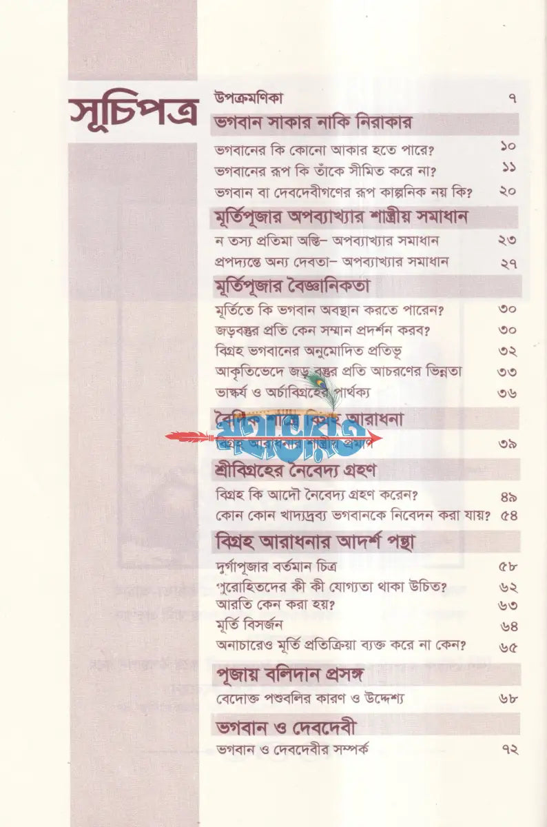 মূর্তিপূজার রহস্য Hindu Religious Books