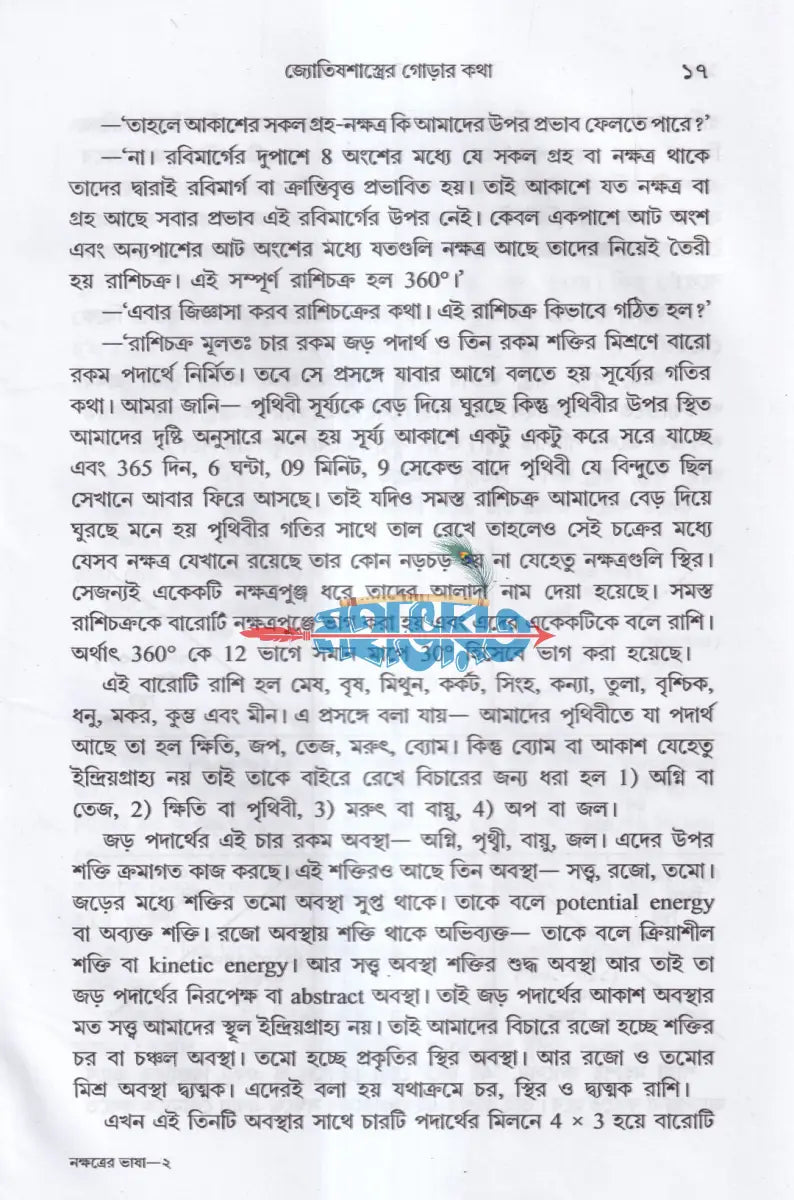 নক্ষত্রের ভাষা Hindu Religious Books