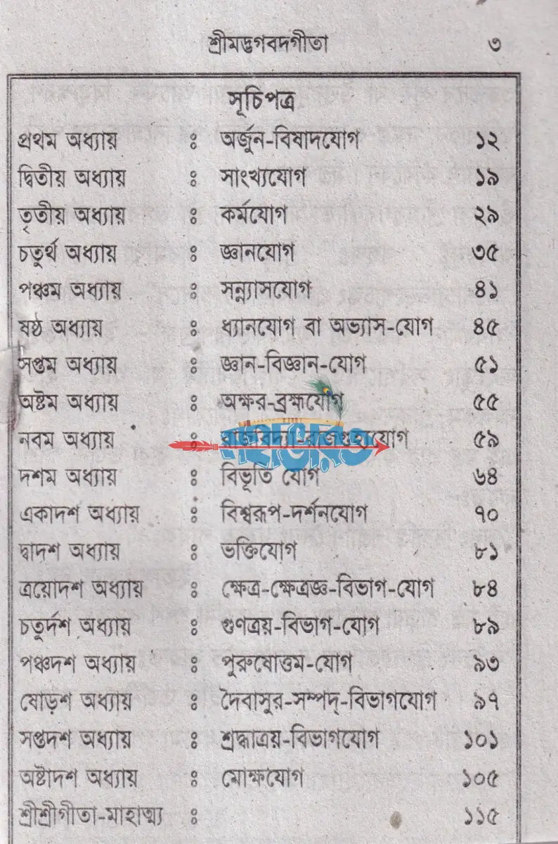 নিত্যপাঠ্য শ্রীমদ্ভগবদগীতা (পকেট সাইজ) Hindu Religious Books