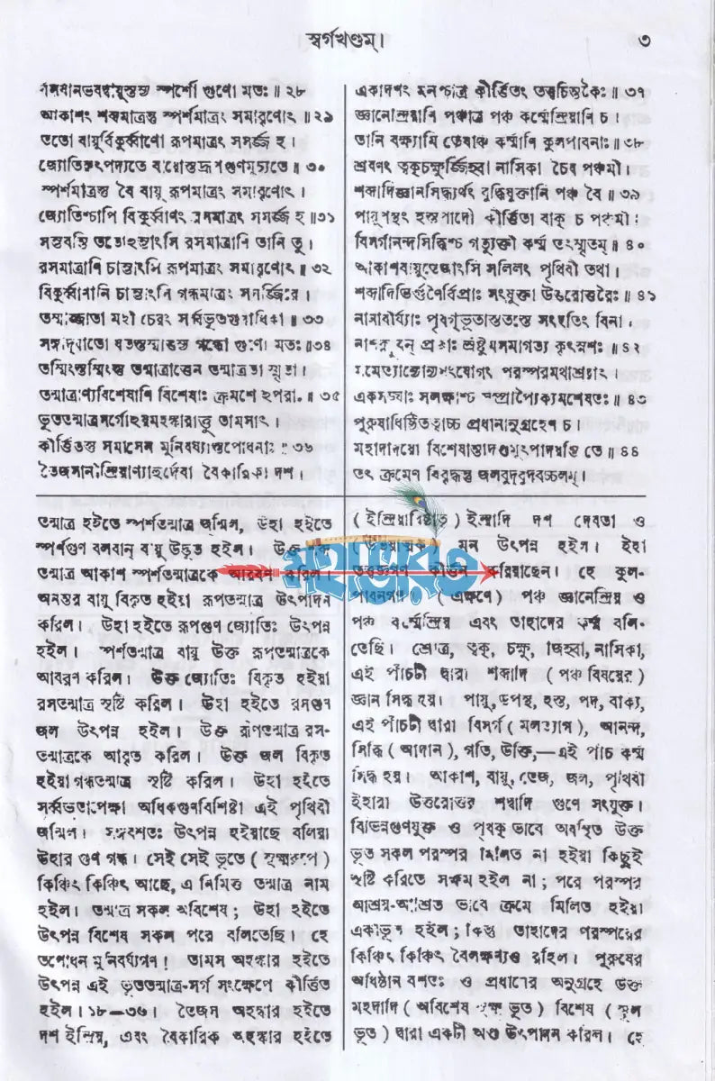 পদ্মপুরাণ স্বর্গ খণ্ডম (মূল ও বঙ্গানুবাদসমেত) Hindu Religious Books