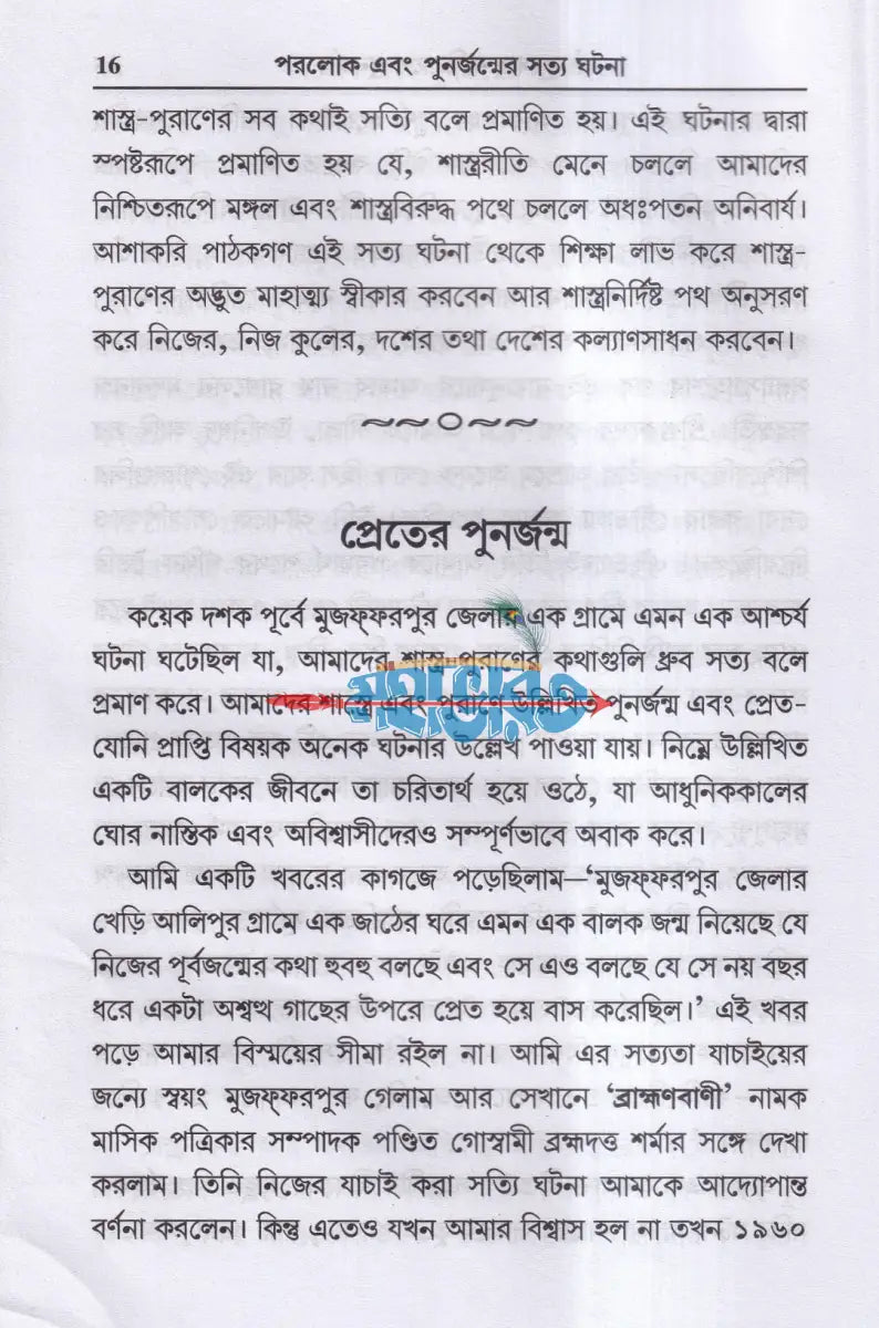 পরলোক এবং পুনর্জন্মের সত্য ঘটনা Hindu Religious Books
